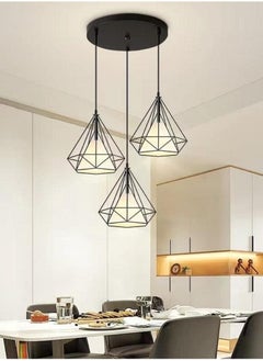 Buy Modern Pendant Light Chandelier With Adjustable Height For Kitchen Dining Room Living Room And Bedroom in UAE