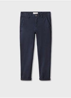 Buy Kids Essential Straight Fit Chinos in UAE