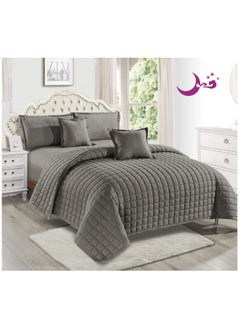 Buy Summer Compact Cotton Duvet Set For One And A Half 4 Pieces in Saudi Arabia