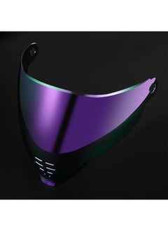 Buy UV Protection Motorcycle Helmet Visor Lens Sunscreen Airflite Revo Purple Helmets Accessories in Saudi Arabia