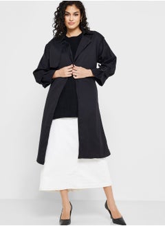 Buy Longline Classic Trench Coat in UAE