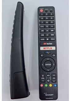 اشتري Remote Control For Sharp Netflix LCD TV Remote Control With Google Search Voice في السعودية
