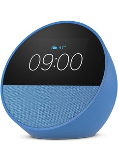 اشتري Echo Spot Smart alarm clock with vibrant sound 2024 release Smart Speaker with Arabic Language في الامارات