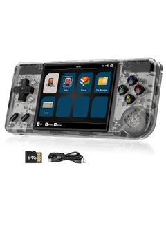 Buy ANBERNIC RG28XX Handheld Game Console 2.83 inch 640*480 IPS Screen Linux System 3100mAh Video Retro Player Support HDMI Output TV 2.4G Wireless/Wired Controller Supports Music Video Player (Black) in Saudi Arabia