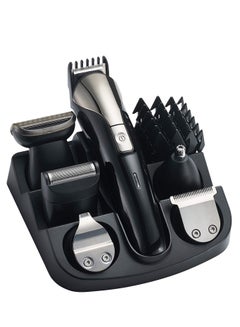 اشتري 15 in 1 Rechargeable Hair Clipper Set with Fine Blade, Hair Clipper, Full-Size Trimmer, Precision Trimmer, Micro Shaver, Nose, Ear & Eyebrow Trimmer SHC-1027N في الامارات