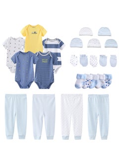 Buy 24-Piece Set Baby Triangle Onesie in UAE