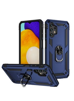 اشتري Shockproof Protective Phone Case with Car Mount Ring Kickstand for Samsung Galaxy A13 4G في السعودية