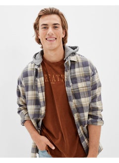 Buy AE Super Soft Hooded Flannel in UAE