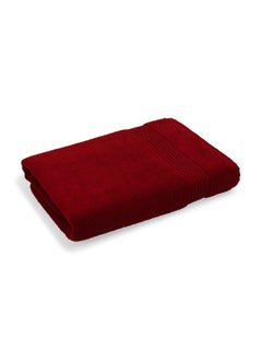 Buy Just Home Bath Sheet, Red - 350 GSM, 90x150 cm in UAE