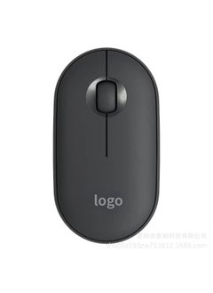 اشتري Logitech M350 Pebble Wireless Bluetooth Mouse M350 Black في الامارات