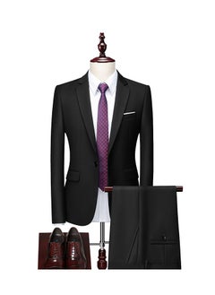 اشتري New Comfortable And Slim Fitting Men's Suit Set في الامارات