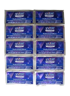 Buy 3D Whitestrips Professional Effects Advanced Seal - 10 Pieces, 20 Strips 50grams in Saudi Arabia
