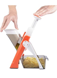 Buy 5 in 1multifunctional Vegetable Cuttermandoline Vegetable Sliceradjustable Thickness Potato Onion Choppersafe Upright Dicer Fruitslicer Food Kitchen Tools in Saudi Arabia