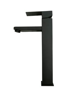 Buy Hot and Cold Water Bathroom Sink Taps | Stainless Steel Black Contemporary Basin Faucet in UAE