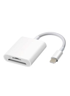 اشتري Lightning to SD/TF Card Reader Adapter for AppleApple two-in-one [TF + SD] card reader Apple two-in-one [TF + SD] card reader في السعودية