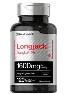 Buy Horbaach Longjack Root Extract Powder 120 Capsules in UAE