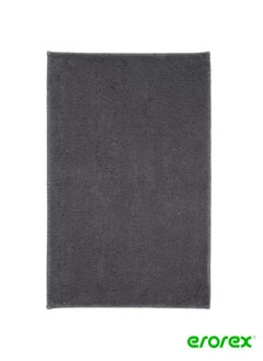 Buy Bath mat dark grey 50x80 cm in Saudi Arabia