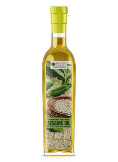 Buy Bliss of Earth 1 Kg Organic White Sesame Oil For Massage Cooking & Eating Cold Pressed & Hexane Free in UAE