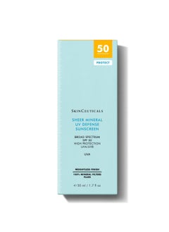 اشتري SHEER MINERAL UV DEFENSE SUNSCREEN SPF 50 - 50 ML في الامارات