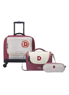 Buy Academie 3-Piece School Trolley Bag + Pencil Case + Lunch Bag Set in Saudi Arabia