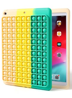 Buy Push Pop Bubble Fidget Stress Toy Silicone Shockproof Protective Case Cover for Apple iPad 10.2 Inch 7th Gen/ 8th Gen/ 9th Gen in UAE