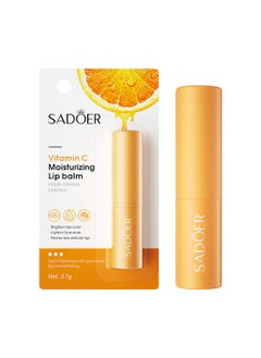 Buy Vitamin C Moisturizing Lip Balm, Repairing Antioxidant Deep Moisturizing Hydrating Lip Care, Improves Dry, Cracked and Flaky Lips, Fade Lip Lines 2.7g in Saudi Arabia