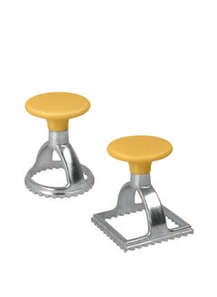 Buy Stainless Steel Set of Of 2 Ravioli Stamps in UAE