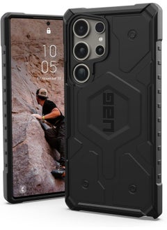 Buy UAG Pathfinder for Samsung Galaxy S24 ULTRA Case Cover [18 Feet Drop Tested] - Black in UAE