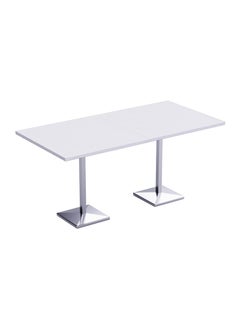 اشتري Mahmayi Barra 500X500E-240 8 seater Square Base H105 Bar Table White في الامارات