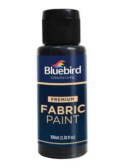 Buy Permanent Fabric Paint 100ML Non-Toxic Textile Paint for Clothes Lamp Black in UAE