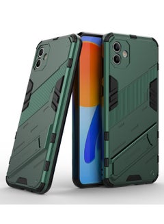 Buy GOLDEN MASK Compatible With Samsung Galaxy A04 Punk Case Anti Protection (Green) in Egypt