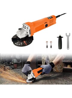 اشتري Angle Grinder 950W, Grinding Diameter 100 mm, with Angle Grinder Multi-Purpose Accessory, for Cutting, Grinding, Polishing and Rust Removal في السعودية