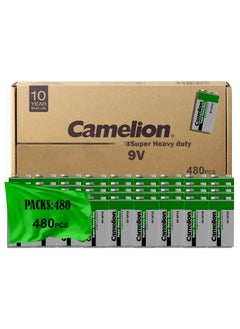 Buy Camelion Super Heavy Duty green 9v 480 Packs in Egypt