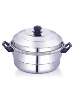 Buy Stainless steel Idli maker, Three Tier Steamer Idly Making Pot in UAE