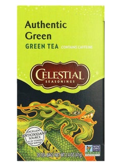 اشتري Authentic Green Tea  20 Tea Bags 1.4 oz (41 g) في الامارات