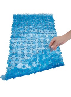 Buy Pebble Bath Mat for Bathtub to Anti Slip Bathtub Mat in Shower with 16 Inches by 35 Inches in UAE