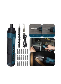 Buy Cordless Electric Screwdriver Rechargeable 1300mah Lithium Battery Mini Drill 3.6V Power Tools Set Household Maintenance Repair in UAE