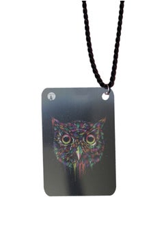 اشتري Owl Printed Car Mirror Pendant في الامارات