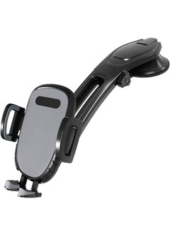 Buy Padom Car Phone Holder Adjustable Curved Arm Dashboard Mount Mobile Suction Cup Holder with Slipper 360 Degree Rotation Windshield Cell Phone Cradle for Smartphones in UAE