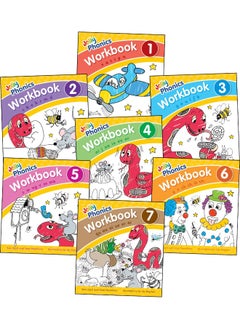 Buy Jolly Phonics Workbooks 1-7: in Precursive Letters (British English edition) in UAE