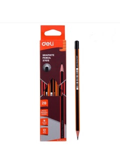 Buy Pencil Without Eraser 2B Box 12 Pcs in Egypt