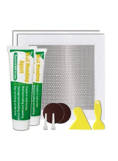 اشتري Drywall Repair Kit Wall Mending Agent Large Hole Drywall Patch Easy to Fill Holes in Home Wall and Quick Repair Crack Plaster Wall Repair في السعودية