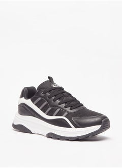 Buy Mens Textured Sports Shoes with Lace-Up Closure in Saudi Arabia