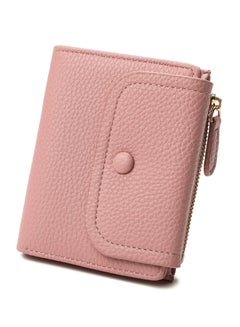 Buy Small Cute Wallet For Women teen girls with Rfid Protection (Pink), Pink, Small, Minimalist in Saudi Arabia