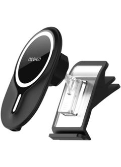 Buy Neekin Energy W2 Tesla Model 3/Y Car Mount and Magnetic Wireless Charger - Black in Saudi Arabia