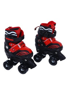 اشتري Top Gear Roller Skates Shoes TG 9008 Adjustable Double Row 4 Wheel for Kids في الامارات