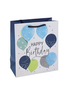 اشتري Eurowrap TCF Birthday Balloons Medium Bag, perfect for storage and gifts for birthdays. في الامارات