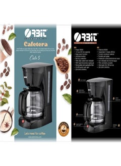 Buy Orbit coffee maker - 12 cup capacity - 950 watts - Cielo5 in Saudi Arabia