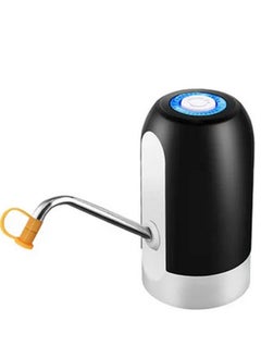 اشتري Automatic Drinking Water Bottle Pump Switch for 2 5 Gallon Jugs USB Charging Black في الامارات