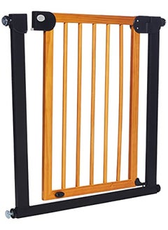 اشتري Wooden Safety Gate Natural Wood في الامارات